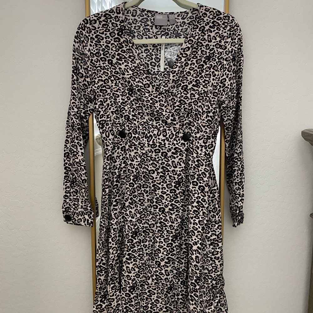 ASOS Leopard Maternity Dress